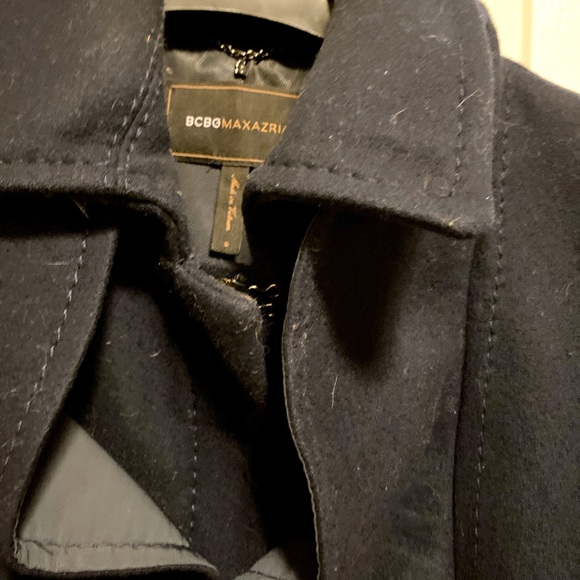 BCBGMAXAZARIA Wool Fitted Coat size S - Picture 3 of 10